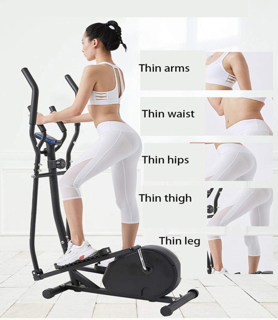 Control Cross Trainer, Stepper, Space Walker, Indoor Exercise Bike, Home Running Device, Silent Ellipse Meter Hello