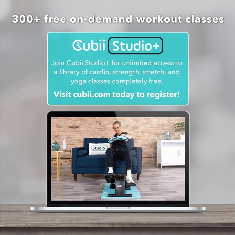Cubii JR2 Mini Heimtrainer Beintrainer mit LCD-Fitness-Tracker Review