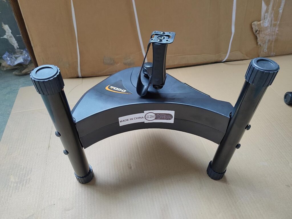 FITODO Mini Heimtrainer Elektrischer, Arm- und Beintrainer Senioren Minibike mit einstellbarer Geschwindigkeit, Fernbedienung und Großes Display für Zuhause Büro