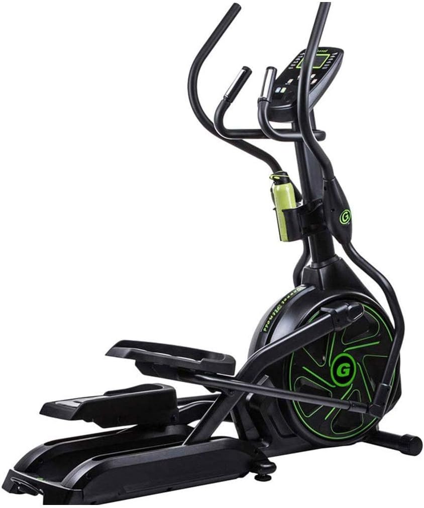 Home Elliptical Bike Cross Trainer Magnetic Cardio Training Console Display with Heart Rate Monitor TDD