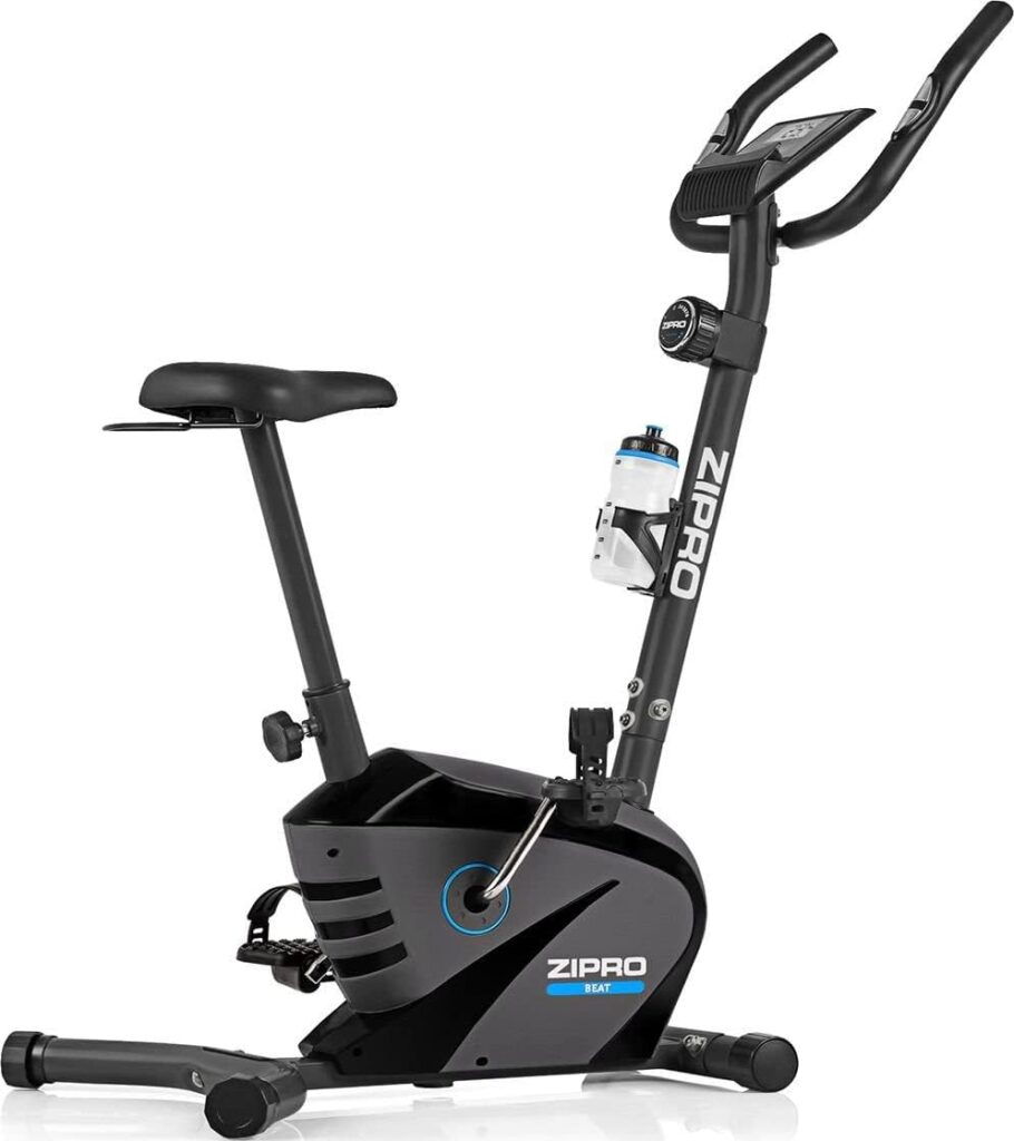 Zipro Beat Magnetischer Crosstrainer für Zuhause, Magnet Fahhrad bis 120 kg, Schwarz, Gold