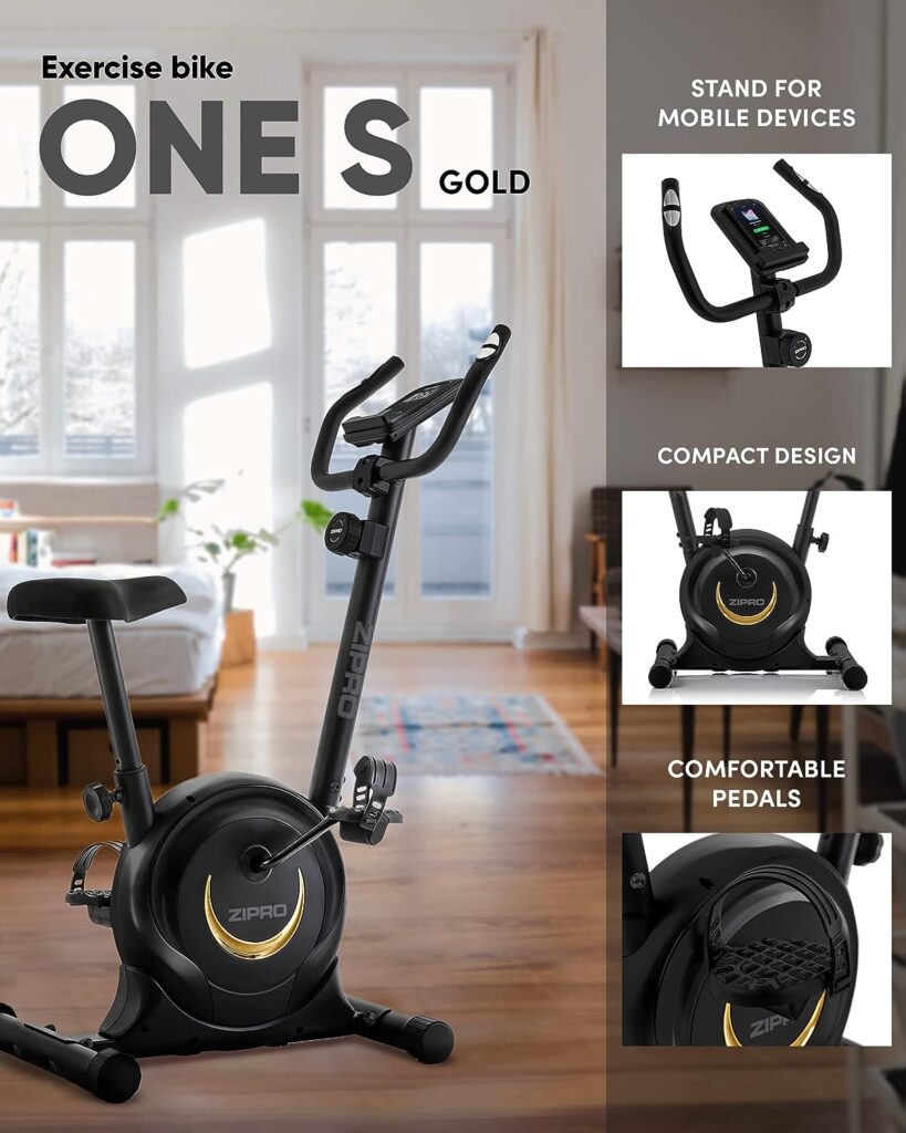 Zipro Erwachsene Magnetischer Fitnessbike, One Size, einheitsgröße